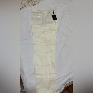 Massimo Dutti linen pants off white size 10